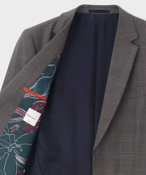 K05282 未使用品 Paul Smith シングル2ボタン：S グレー K05282 未使用品 Paul Smith シングル2ボタン：S グレー