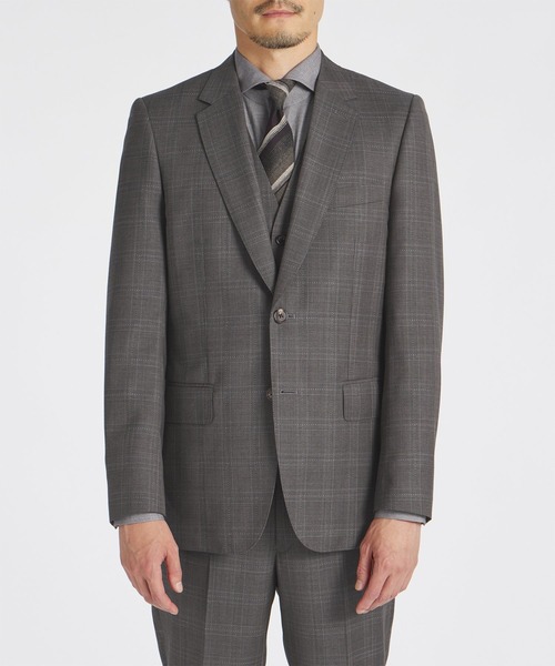 Paul Smith（ポールスミス）の「ステッチチェック シングル2ボタン