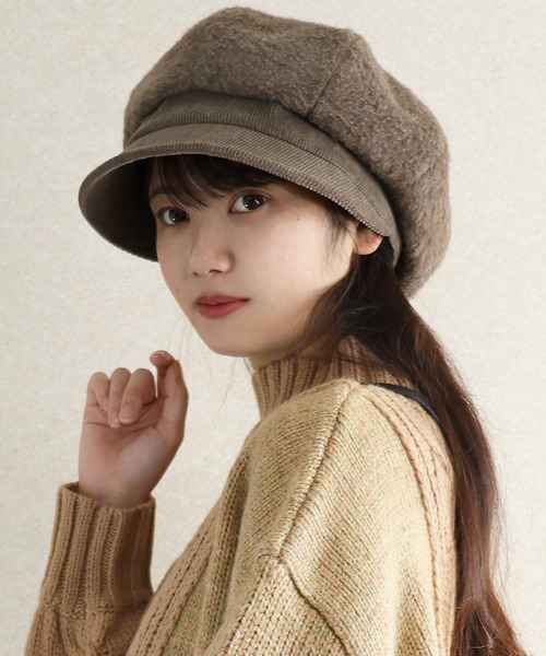 セール】保温シャギーキャスケット（キャスケット）｜QUEENHEAD