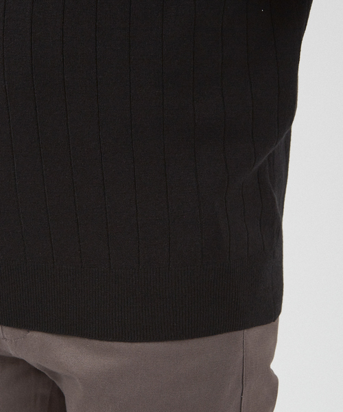 ABAHOUSE GRAY(アバハウスグレイ)の「【カシミアタッチ】12ゲージ ワイドリブ タートルネック ニット(ニット/セーター・メンズ・ホワイト/グレイッシュベージュ/セージグリーン/ブルー/ブラック・50/48/46)」の22枚目の写真