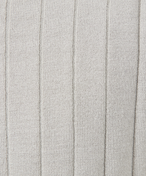 ABAHOUSE GRAY(アバハウスグレイ)の「【カシミアタッチ】12ゲージ ワイドリブ タートルネック ニット(ニット/セーター・メンズ・ホワイト/グレイッシュベージュ/セージグリーン/ブルー/ブラック・50/48/46)」の19枚目の写真