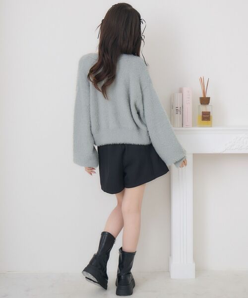 ems excite(エムズエキサイト)の「前ZIPショートパンツ(その他パンツ・レディース・ブラック/ナチュラル/チャコールグレー・FREE)」の16枚目の写真