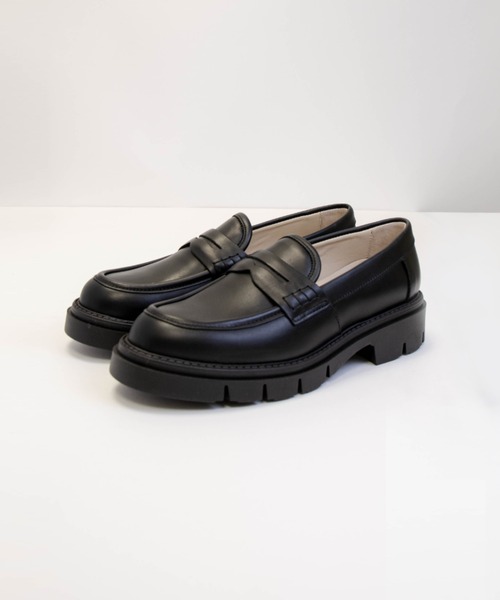 【セール】【CORSO ROMA,9/コルソローマ9】牛革 コインローファー（ローファー）｜CORSO ROMA，9（コルソローマ）