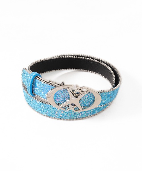 WEGO（ウィゴー）の「WEGO/キラキラバックルメタリックベルト（ベルト・レディース・シルバー/ピンク/サックスブルー・FREE）」の12枚目の写真