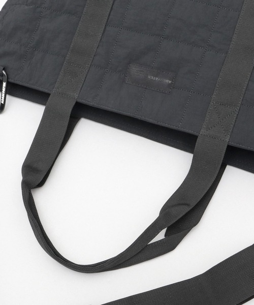 撥水 ナイロンキルト 2WAY ショルダー トートバッグ A4・B4・PC収納