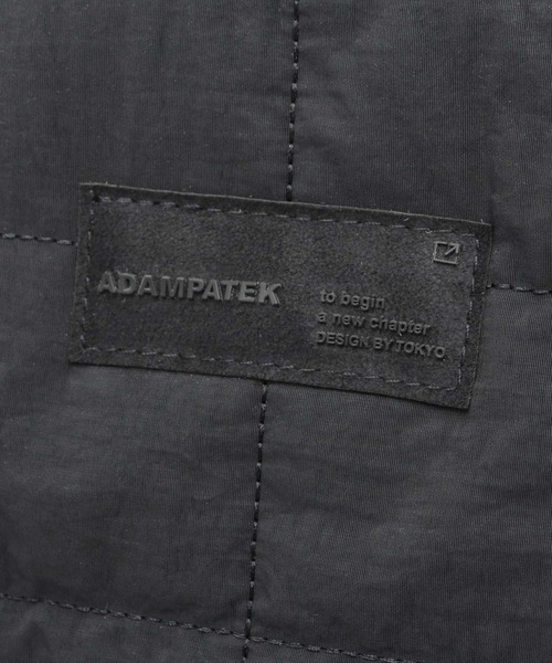 ADAM PATEK(アダムパテック)の「撥水 ナイロンキルト 2WAY ショルダー トートバッグ A4・B4・PC収納対応(トートバッグ・メンズ・ブラック/グレー・FREE)」の20枚目の写真