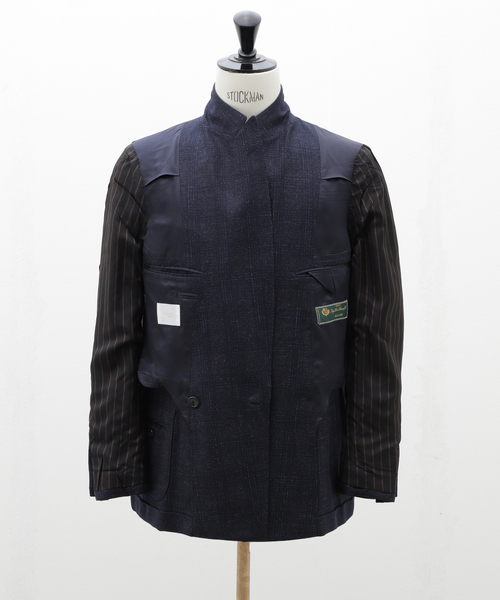EDIFICE(エディフィス)の「Loro Piana Fabric D.ダブルブレスト ジャケット(テーラードジャケット・メンズ・ダークブルー・42/44/46/48/50)」の15枚目の写真
