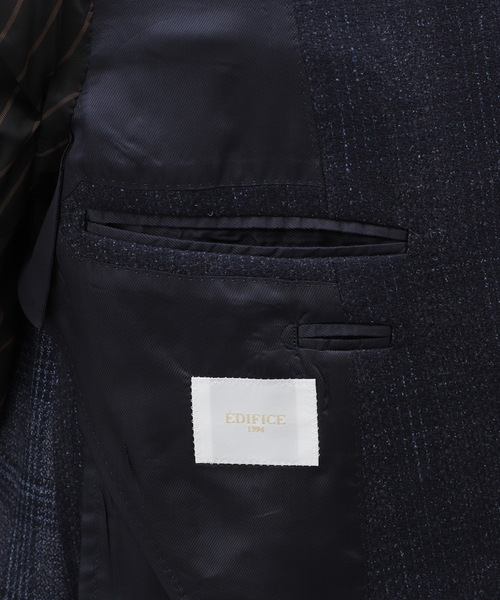 EDIFICE(エディフィス)の「Loro Piana Fabric D.ダブルブレスト ジャケット(テーラードジャケット・メンズ・ダークブルー・42/44/46/48/50)」の17枚目の写真