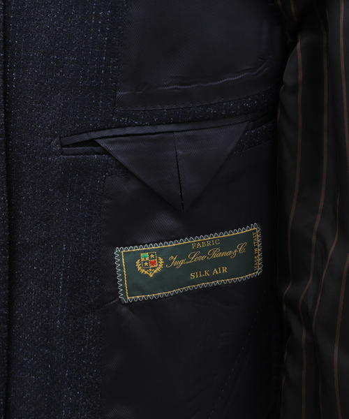 EDIFICE(エディフィス)の「Loro Piana Fabric D.ダブルブレスト ジャケット(テーラードジャケット・メンズ・ダークブルー・42/44/46/48/50)」の18枚目の写真