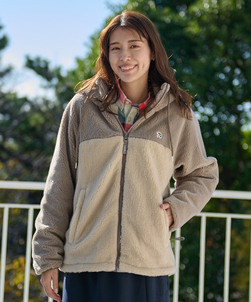 希少❣️サロン限定 ❣️美品！アトリエシジ ボアパーカーベスト2ハーフ① ANGEL ZIPパーカー | VOLCAN&APHRODITE