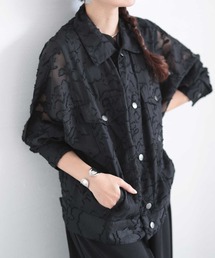 Sawa a la mode（サワアラモード）の「ジャガードシアージャケット（その他アウター）」