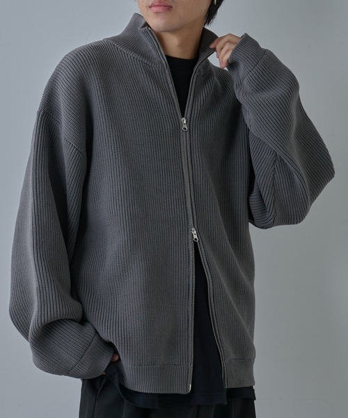 COLONY 2139(コロニートゥーワンスリーナイン)の「テックニットドライバーズ(ニット/セーター・メンズ・ネイビー/ブラック/グレー・MEDIUM/LARGE)」の1枚目の写真