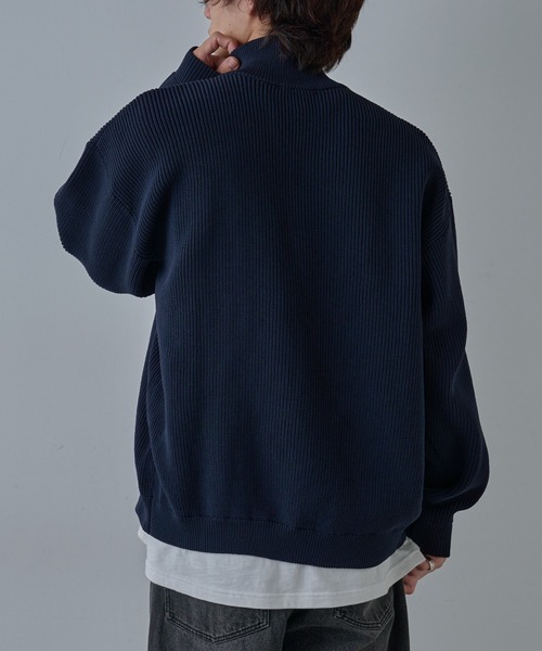 COLONY 2139(コロニートゥーワンスリーナイン)の「テックニットドライバーズ(ニット/セーター・メンズ・ネイビー/ブラック/グレー・MEDIUM/LARGE)」の14枚目の写真