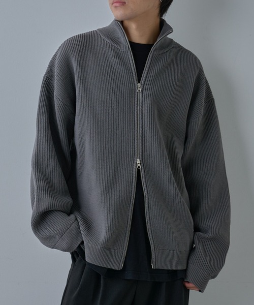 COLONY 2139(コロニートゥーワンスリーナイン)の「テックニットドライバーズ(ニット/セーター・メンズ・ネイビー/ブラック/グレー・MEDIUM/LARGE)」の8枚目の写真