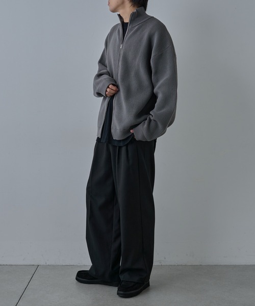 COLONY 2139(コロニートゥーワンスリーナイン)の「テックニットドライバーズ(ニット/セーター・メンズ・ネイビー/ブラック/グレー・MEDIUM/LARGE)」の21枚目の写真