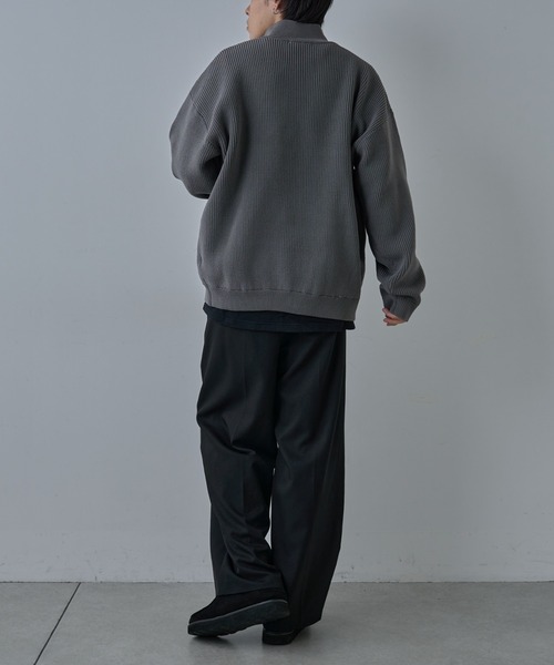 COLONY 2139(コロニートゥーワンスリーナイン)の「テックニットドライバーズ(ニット/セーター・メンズ・ネイビー/ブラック/グレー・MEDIUM/LARGE)」の22枚目の写真