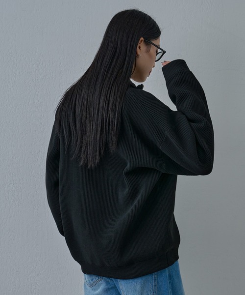 COLONY 2139(コロニートゥーワンスリーナイン)の「テックニットドライバーズ(ニット/セーター・メンズ・ネイビー/ブラック/グレー・MEDIUM/LARGE)」の6枚目の写真