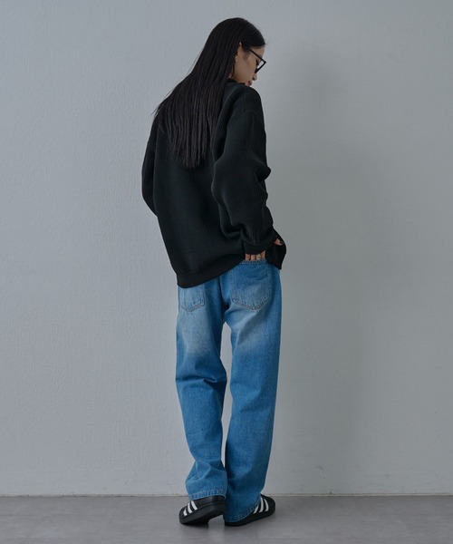 COLONY 2139(コロニートゥーワンスリーナイン)の「テックニットドライバーズ(ニット/セーター・メンズ・ネイビー/ブラック/グレー・MEDIUM/LARGE)」の17枚目の写真