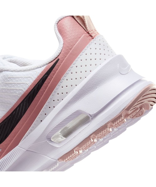 NIKE(ナイキ)の「ナイキ NIKE ナイキ エア マックス NUAXIS(スニーカー・レディース・ホワイト×ピンク・23.0cm/23.5cm/24.0cm/24.5cm/25.0cm)」の8枚目の写真