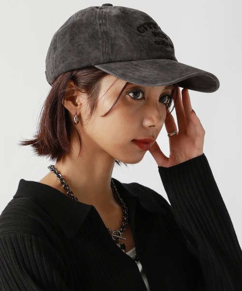 PAGEBOY（ページボーイ）の「ロゴヴィンテージCAP（キャップ・レディース・ブラウン/ブラック・FREE）」の3枚目の写真