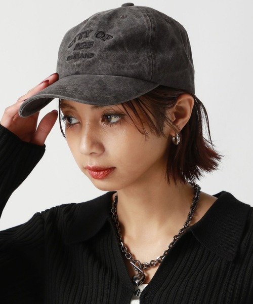 PAGEBOY（ページボーイ）の「ロゴヴィンテージCAP（キャップ・レディース・ブラウン/ブラック・FREE）」の22枚目の写真