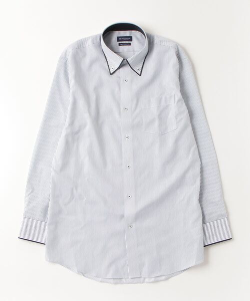 超形態安定ノーアイロン ボタンダウン 長袖ビジネスワイシャツ（ビジネスシャツ）｜TOKYO SHIRTS（トウキョウシャツ）