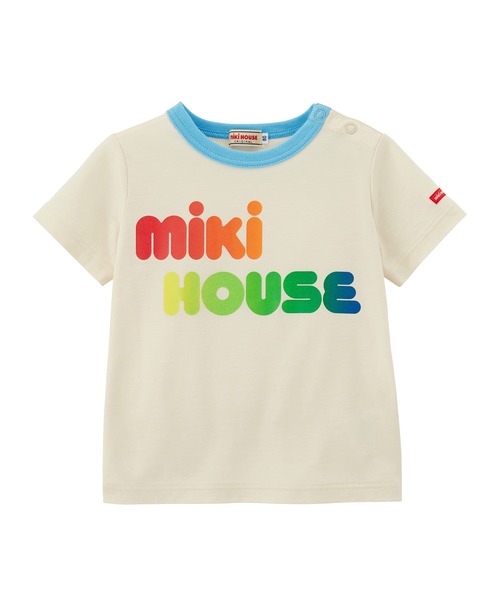 接触冷感　ネオンカラーロゴ半袖Ｔシャツ