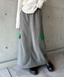 ANME | フリース2wayカーゴロングスカート(スカート)