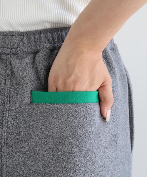 ANME（アンメ）の「フリース2wayカーゴロングスカート（スカート・レディース・杢グレー/ブラック/ネイビー・M/L）」の19枚目の写真