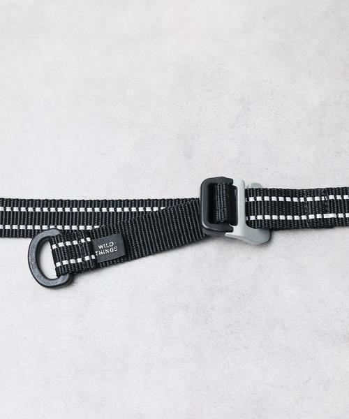 WILD THINGS(ワイルドシングス)の「【WILD THINGS】CLIMB REFLECTOR BELT(ベルト・メンズ・ブラック・FREE)」の3枚目の写真