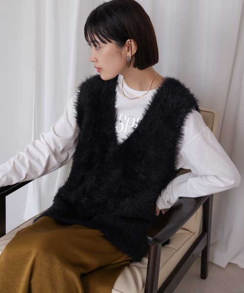 ジュベ 21ss SMILY FACE ベスト