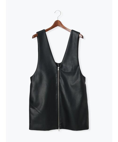 Te chichi（テチチ）の「ダブルジップマルチWAYミドルジレベスト（ベスト・レディース・ブラック/チャコールグレー・F）」の15枚目の写真