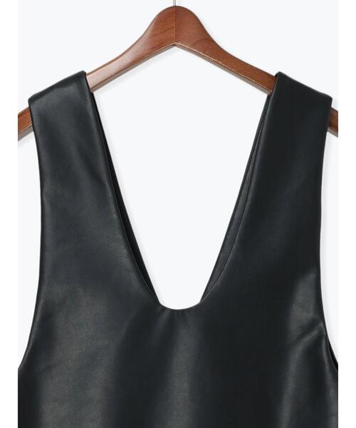 Te chichi（テチチ）の「ダブルジップマルチWAYミドルジレベスト（ベスト・レディース・ブラック/チャコールグレー・F）」の20枚目の写真