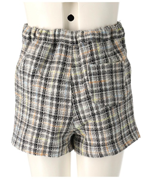 ANAP kids（アナップキッズ）の「ベルトデザイン ツイード スカパン【セットアップ着用可】（スカート・キッズ・ベージュ/ブラック・130cm/110cm/120cm）」の16枚目の写真