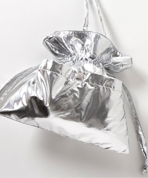 BREEZE（ブリーズ）の「シルバー巾着ポシェット（ショルダーバッグ・キッズ・シルバー・FREE）」の12枚目の写真