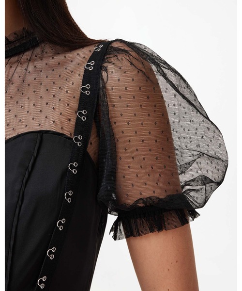 muimui❣️esio Mesh lace dress メッシュワンピース Mesh lace dress – ESIÓ official