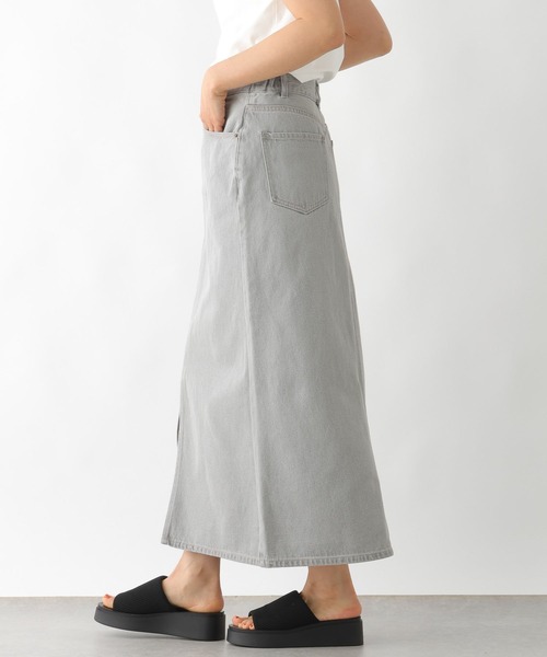 LEPSIM（レプシィム）の「デニムナロースカート　242514（デニムスカート・レディース・ブラック/ブルー/ライトブルー/グレー・MEDIUM/LARGE）」の16枚目の写真