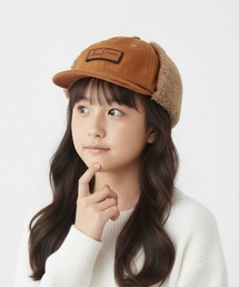 Fab KID'S（ファブキッズ）の「ベルクロワッペンボアフラップキャップ（キャップ）」