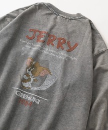 Tom＆Jerry（トムアンドジェリー）の「【TOM＆JERRY/トムとジェリー】デニム加工 コラボデザイン グレムリン/バットマン/スーパーマン ビッグシルエット クルーネックスウェット/ユニセックス（スウェット・メンズ）」