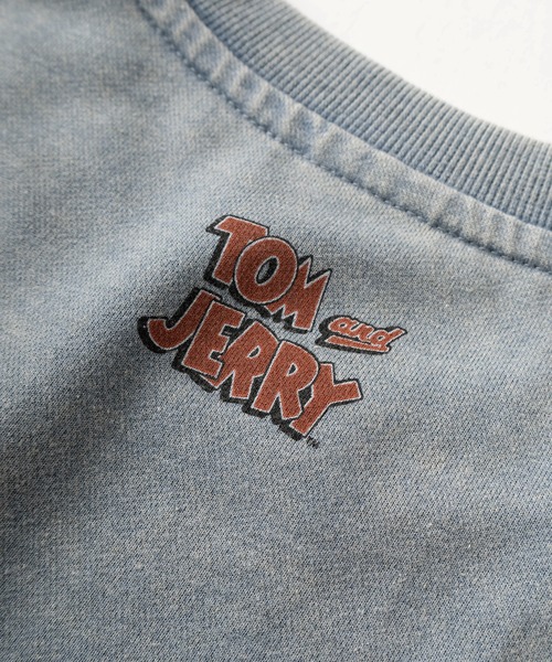 Tom&Jerry(トムアンドジェリー)の「【TOM&JERRY/トムとジェリー】デニム加工 コラボデザイン グレムリン/バットマン/スーパーマン ビッグシルエット クルーネックスウェット/ユニセックス(スウェット・レディース・グレー系1/グレー系3/グレー系2/ブルー系3/グレー系/ブルー系2/ブルー系1/ブルー系・L/M/XL)」の11枚目の写真