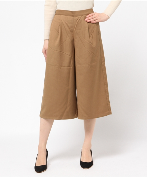 earth music&ecology（アースミュージックアンドエコロジー）の「ガウチョパンツ（その他パンツ・レディース・グレー/キャメル/ブラック/カーキ・FREE）」の19枚目の写真