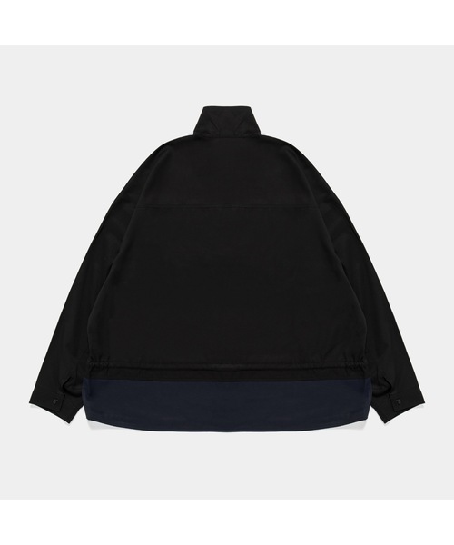 APPLEBUM（アップルバム）の「Bicolor Half-Zip Anorak（ブルゾン・メンズ・ネイビー/ブラック・MEDIUM/X-LARGE/LARGE）」の5枚目の写真