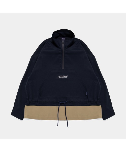 APPLEBUM（アップルバム）の「Bicolor Half-Zip Anorak（ブルゾン・メンズ・ネイビー/ブラック・MEDIUM/X-LARGE/LARGE）」の9枚目の写真