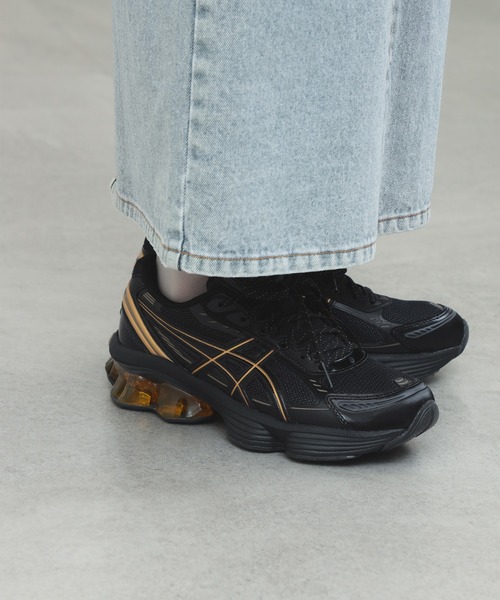 ASICS（アシックス）の「ASICS / GEL-KINETIC FLUENT（スニーカー・レディース・ブラック/グレー/チャコールグレー・24.0cm/24.5cm/23.5cm/25.0cm/23.0cm）」の2枚目の写真