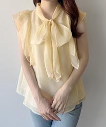 Sleeveless Twill Trench Dress（トレンチコート）｜Her lip to（ハー