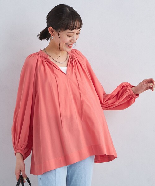 セール】［size SHORTあり］ボリュームスリーブ チュニック
