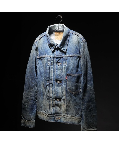 TMT（ティーエムティー）の「【HQ DENIM】TRUCKER JACKET(vintage