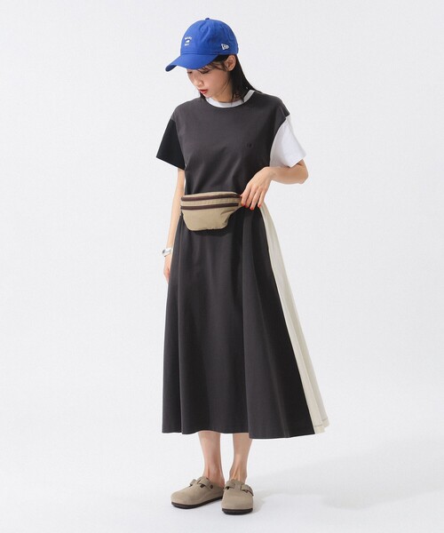 sale❣️プレミアムローンプリント ショートスリーブワンピース Champion ワンピース 「別注」Champion / ショートスリーブ A