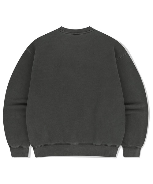 MAHAGRID(マハグリッド)の「『mahagrid/マハグリッド』 URBAN PIGMENT SWEATSHIRT/アーバン ピグメント スウェットシャツ(スウェット・レディース・ブラウン/チャコールグレー・XL/L/M)」の3枚目の写真