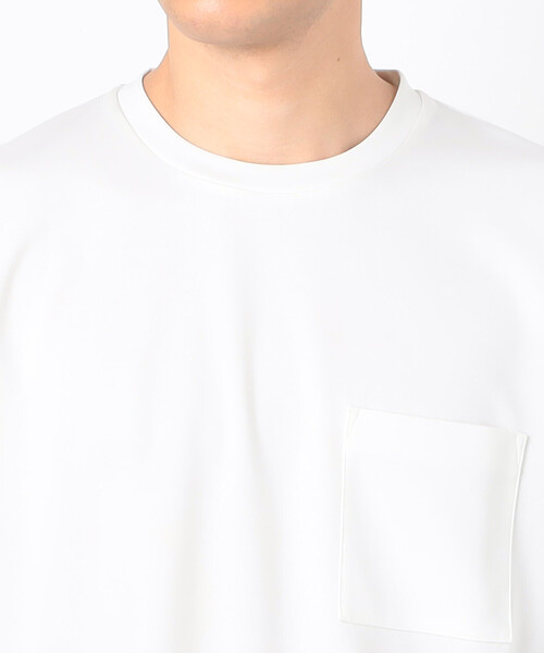 COMME CA ISM(コムサイズム)の「七分袖 フェイクレイヤード クルーネックTシャツ(Tシャツ/カットソー・メンズ・ブラック/ブルー/ネイビー/ホワイト・MEDIUM/LARGE/X-LARGE)」の20枚目の写真